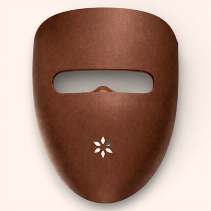 Rood licht LED-masker voor gezicht met open Rood licht LED-masker voor gezicht met open oogruimte en ergonomisch ontwerp voor thuisgebruik