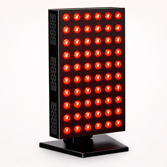 HyperBase 300 tafel roodlichtpaneel (red light therapy panel) met dual-chip LEDs, 660nm rood + 850nm near-infrared (NIR)